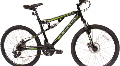 muddyfox pro bike in black and green